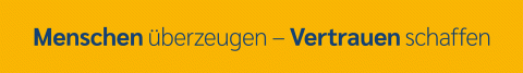Menschen überzeugen, Vertrauen schaffen