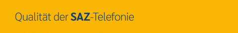 Qualität der SAZ-Telefonie